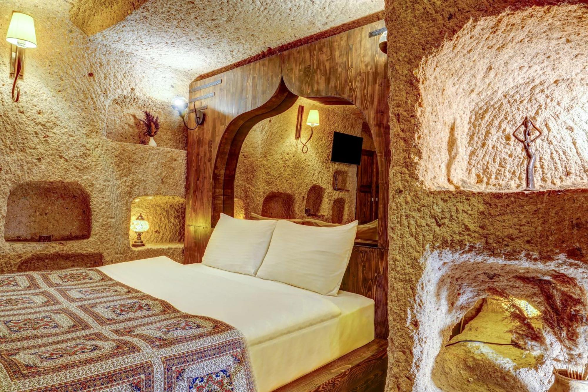 Vasil Cave Hotel أُتْشيسار الغرفة الصورة