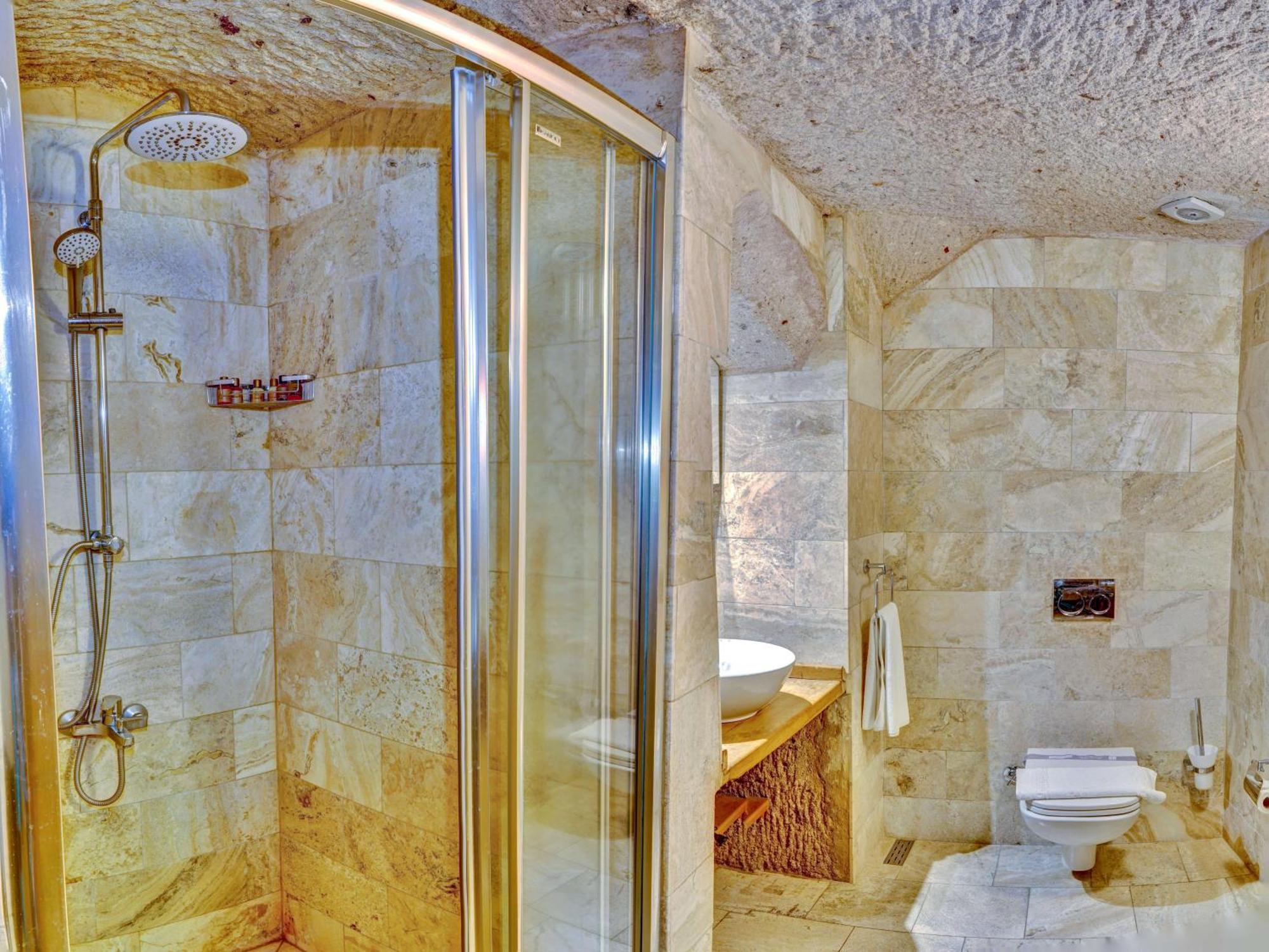 Vasil Cave Hotel أُتْشيسار الغرفة الصورة