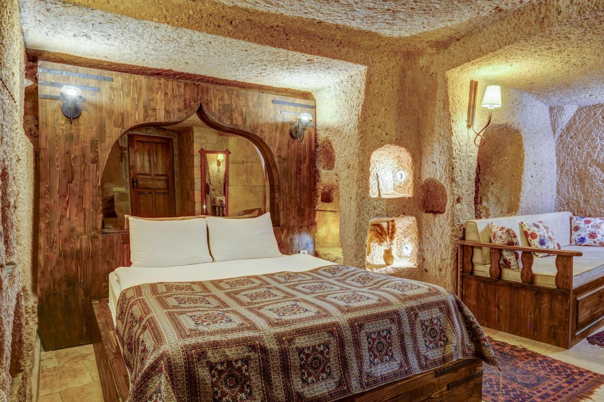 Vasil Cave Hotel أُتْشيسار الغرفة الصورة